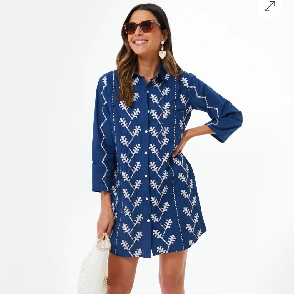 Julia Amory Beach Blue Swizzle